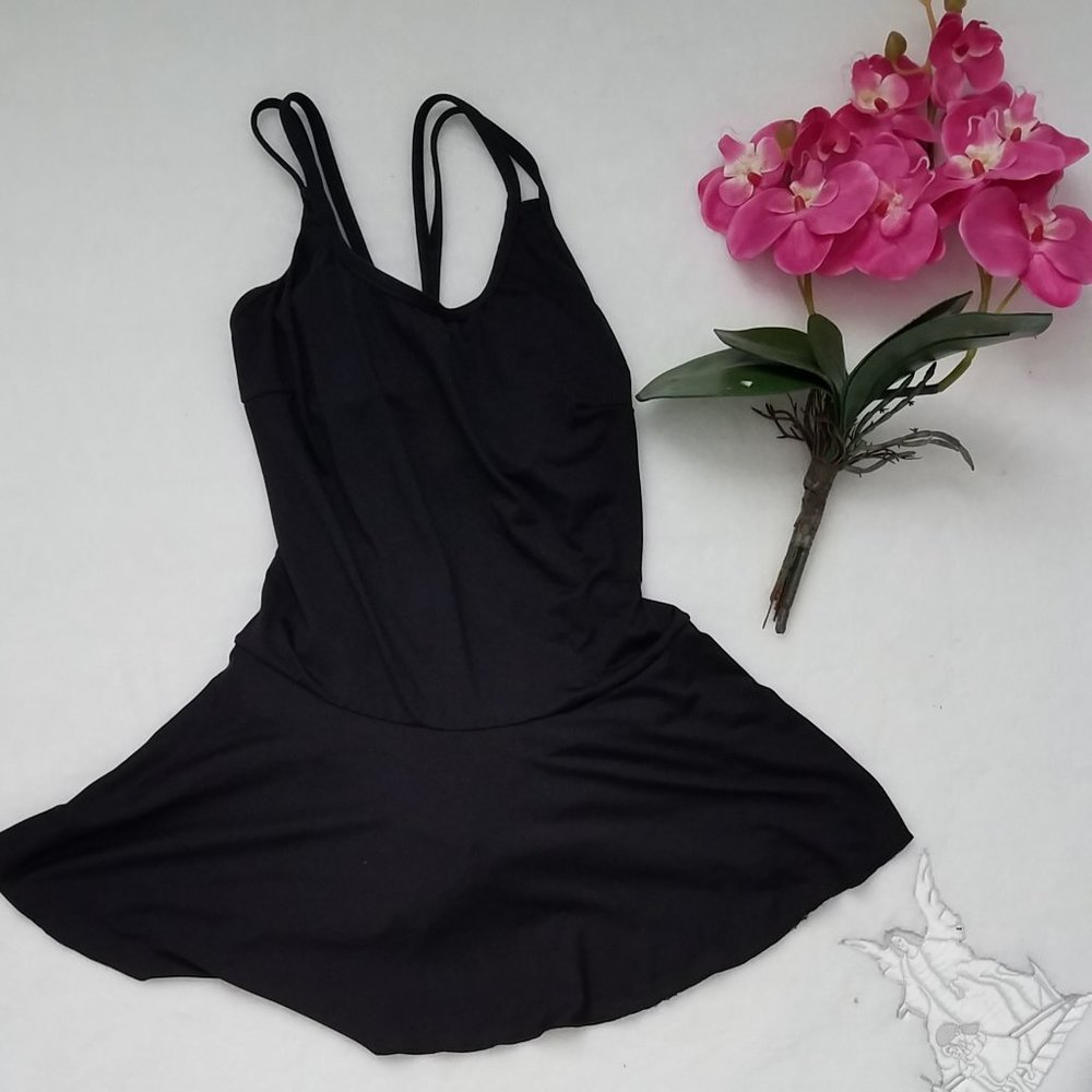 merona/one piece swim dress/ size M